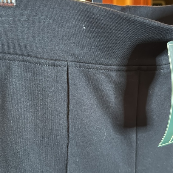 NWT Ralph Lauren Woman Active Black Stretch Athletic Ponte Pants Size 1X - Picture 5 of 10